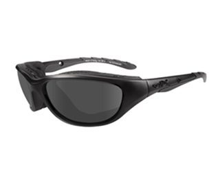 Sporty black sunglasses with protective design